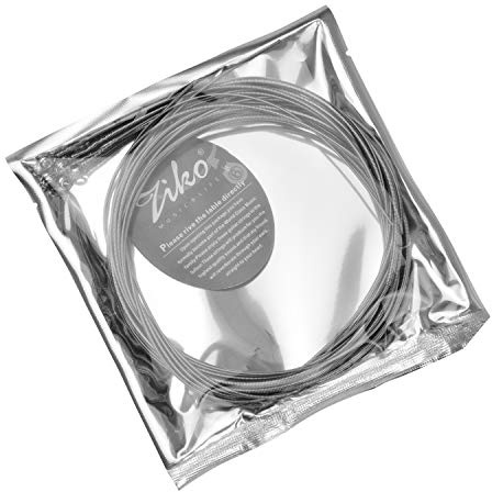 Cordes De Basse Électrique 5 Cordes Noyau Hexagonal Son Riches Et Durables Pour Funk Rock Et Musicaux Polyvalents Revêtement En Acier Allié Haute Résistance