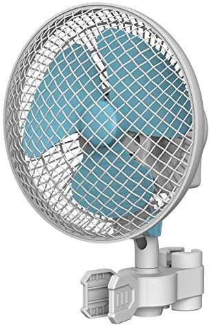 Nito GmbH Grow Zelt/Box Ventilator 20 Watt 2 Geschwindigkeiten 16 cm Durchmesser oszillierend 20 W