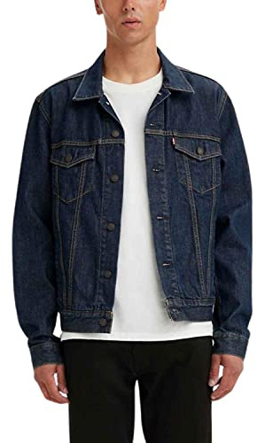 Levi's The Trucker Jacket X6604 Rockridge Truc, Giacca Uomo, Blu (Rockridge), L