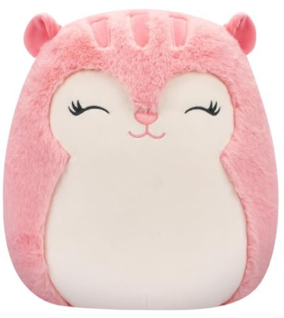Squishmallows Squishmallow FuzzAMallows Plüschtier Amina das Eichhörnchen 30 cm – Ultra Selten Kuscheltiere
