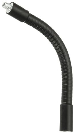 PATIKIL 6 Gooseneck, 1/4-20 Female to Male Thread Metal Universal Hose Flexible Arm Gooseneck Tube Extension Holder for Action Camera, Phone, Microphone, Black