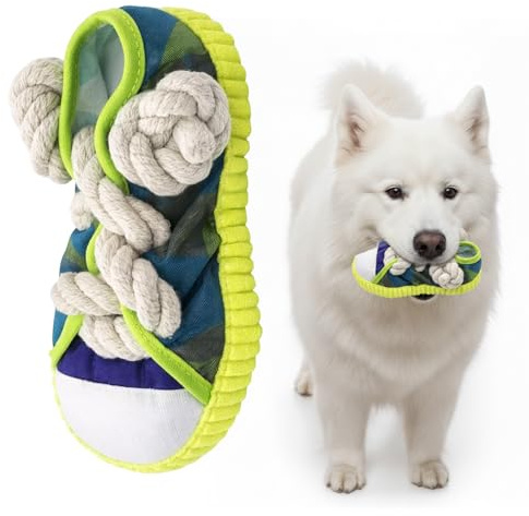 QhgPnt Puppy Teething Toys, Dog Toys for Small Dogs, Puppys Chew Toys with Squeaker, Heartbeat Toy for Puppy, Tug E Nuff Dog Toys, Dog Heartbeat Toy, Dog Toy for Small Dogs, 1 Piece