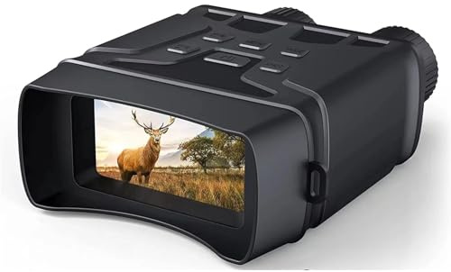 Dispositivo de visión Nocturna, Binoculares R6 Dispositivo de visión Nocturna Digital 850nm Infrarrojos 1080P HD Gafas for Acampar al Aire Libre día Noche Uso Dual