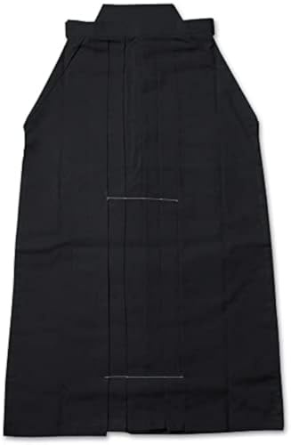 Kendo Hakama Pants Iaido Aikido Hapkido Hakama Uniform Costum Martial Arts Sportswear Black XX Large