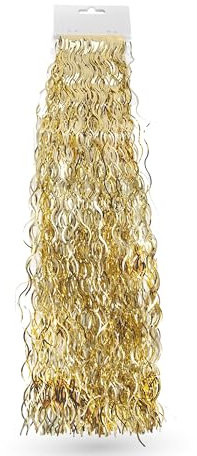 TK Gruppe Timo Klingler 3X Gold Lametta - Stanniol Metal Technology - täuschend echt - als Deko Dekoration zu Weihnachten