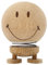 Hoptimist Smiley Wackelfigur & Glücksbringer aus Holz, Deko Skandinavisch, Wohnzimmer & Schreibtisch Deko, Büro Gadgets, Tolle Kleine Geschenke, 7,4 x 8,3 x 9,5 cm, Medum, Raw Oak