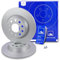 ATE Bremsenset Hinterachse inkl. Bremsscheiben hinten Ø 282 mm voll und Ceramic Bremsbeläge hinten Kompatibel mit AUDI Q3 (8UB, 8UG), SEAT ALHAMBRA, VW CC B7, PASSAT B7 + B8, SHARAN, TIGUAN