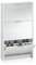 duehome | Zapatero 3 Puertas, Zapatero Estrecho, Acabado en Color Blanco Brillo, Modelo Remi, Medidas: 60 cm (Largo) x 113 cm (Alto) x 22 cm (Fondo)