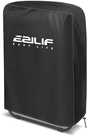 Ezilif Copertura protettiva per sedie pieghevoli, impermeabile, antivento, anti-UV, antipolvere, per mobili da giardino, sedia a sdraio pieghevole, con borsa, 70 x 110 cm