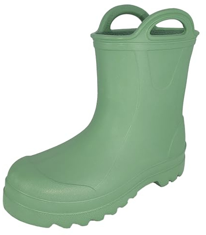 Beck Rainies, Stivali in Gomma, Verde Chiaro, 32 EU