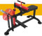 HVO Wedentrainer Wadenmaschine Sitzend: Beintrainer für Zuhause im Sitzen Bein Training Trainingsgerät Kraft-Beintrainer Seated Calf Raise Machine Schwarz Rot