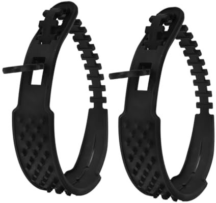 Cabilock 2piezas Cadenas Para Nieve Antideslizantes Para Automóviles Motocicletas Invierno Hielo Conducción Segura Caminos