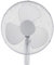 Innova White Pedestal Oscillating Fan 16inch, Free-Standing Adjustable Height, 3 Speed Settings