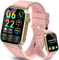 STECEi Smartwatch Damen Anrufe Bluetooth, Roségold