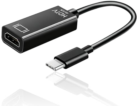 LAIVIYA Adaptador USB a HDMI, Cable HDMI a USB C, Adaptador HDMI aUSB, HDMIto USBC Compatible con iPhone, iPad, Samsung, Xiaomi, Macbook, Video Salida De Audio