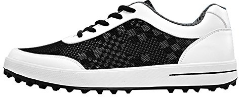 PGM Zapatos de Golf para Hombre al Aire Libre Impermeable y Antideslizante Zapatos de Golf Zapatillas Deportivas para Hombres