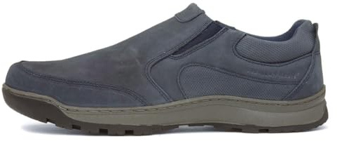 Hush Puppies Men's Jasper Loafers, Blue Navy Nubuck Navy, 10 UK