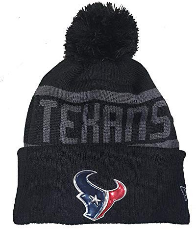 New Era Houston Texans Beanie NFL Black Collection Black - One-Size