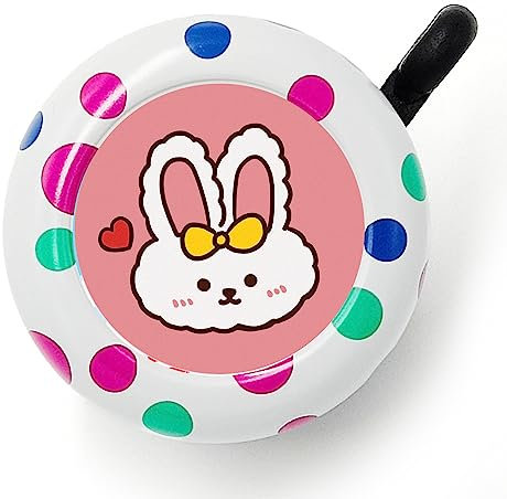 ONIPAX Bike Bell Loud Sound Colorful Animals Cartoon Adorable Kid Girl Boy Cycling Ring for Bicycle/Toddler/Scooters