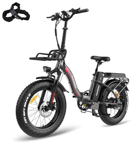 Fafrees F20 MAX E-Bike Faltbares Elektrofahrrad 48V 22.5AH Akku mit großer Kapazität,20 Zoll *4.0 Fat Tire Klapprad E-Mountainbike 7S 150kg Belastbar