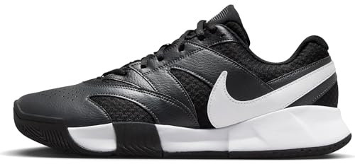 NIKE Herren Court Lite 4 Sneaker, Black/Anthracite/White, 42.5 EU