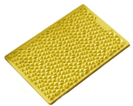 MotiveTech Foot Massage Pad Acupressure Mat Pressure Point Pad Reflexology Mats for Living Room, Yellow