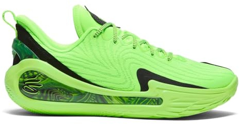 Under Armour Curry 12 Gravity - Tenis de baloncesto para hombre y adulto, verde y negro, 42.5 EU