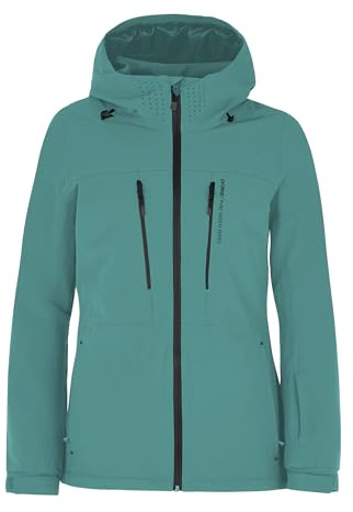 Protest PRTBEVERLY - Chaqueta de esquí y snowboard para mujer, Azul glacial, M