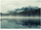 WallArena - Vlies Fototapete Berge und Seen Wald Nebel Natur Landschaft Bäume 368x254 cm - Fototapeten - Tapeten - für Wohnzimmer Schlafzimmer - Vliestapete Wandtapete Tapete 3D Effekt- inkl. Kleister