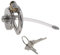 Flat Chastity Cage Rostfreier Stahl Peniskäfig Keuschheitskäfig Für Männer Mit Silikonschlauch Dark Lock Design, Gut Versteckt,Paare Bondage SM Sex Toys (45mm/1.77in)