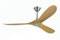 Ceiling Fans Without Lights, 132CM DC Motor Ceiling Fan With Remote Control, 3 Oak Color Blade Suit, With Remote Control, Reversible Ceiling Fan, Silent, Suitable For Bedroom, Living Room, Hotel Use (