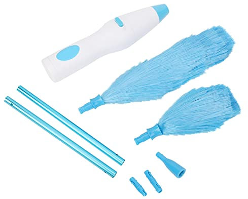 Changor Spazzola per la Polvere Spolverino Elettrico Multifunzione con Carica Elettrostatica Facile Rimozione della Polvere per Ufficio