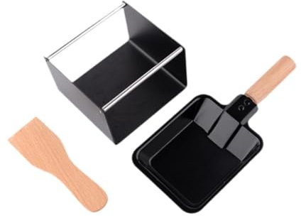 Baoblaze Horno de raclette de Queso, Tostador de Queso, Calentador extraíble, fundidor de raclette de Queso, sartén para Restaurante, Parrilla, Salchichas