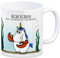 Honeycorns Kaffeebecher mit Sternzeichen Krebs Motiv Tasse Kaffeetasse Becher mug Teetasse Büro Einhorngeschenk lustig witzig Einhorntasse Astrologie Tierkreiszeichen Sternbilder Geburtstag Geburt