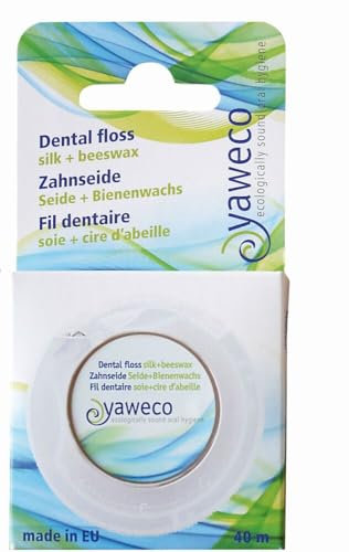Zahnseide aus reiner Seide mit Bienenwachs 2 x 1 Stk