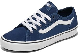 Vans Herren Filmore Decon Sneaker, Suede Canvas Dress Blues White, 44.5 EU