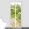 Fliegengitter tür 140x230cm, design4door Fliegengitter Balkontür Weiß, Keine Stechmücken, Gesundes Leben