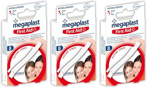 PARODI & PARODI - FORNOR MEGAPLAST 14389 MEGAPLAST SUTURE SPECIAL STRAP X 8 pcs. (Lot de 3)