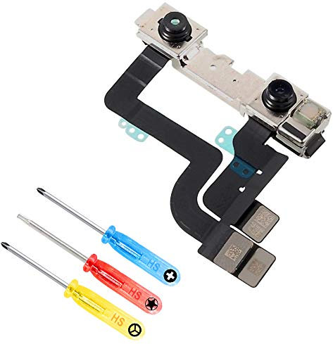 MMOBIEL Fotocamera Frontale Compatibile con iPhone XR - 6.1 inch - 2018 - Camera Anteriore di Ricambio - Cavo Flessibile Incluso - Front Camera - incl. Cacciaviti