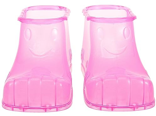 Lurrose 1 Pair foot tub pedicure basin foot bucket for soaking feet foot soak tub foot basin foot spa foot bath soak tub foot soaker pedicure shoes household foot bath shoes plastic