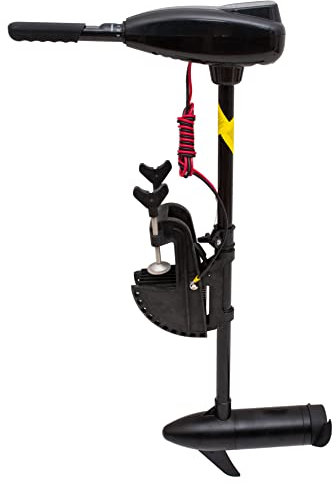 Elektrischer Trolling-Motor 40LBS, vielseitig und effizient für Kajaks und aufblasbare Fischerboote mit 8-Gang-Salzwasserheck