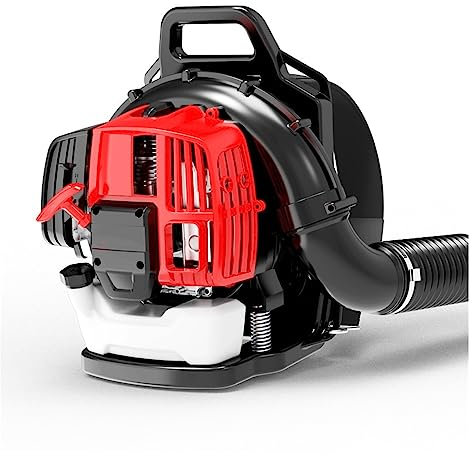 Ventilador soplador, motor de gasolina portátil de 2 tiempos, soplador de nieve de 52 cc y 2,2 kw, soplador de hojas de gasolina, soplador de nieve, máquina limpia de pisos, ventilación de bajo