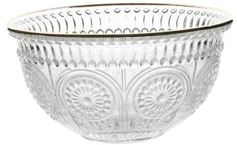 BESTOYARD Cuenco De Postre Girasol Relieve Cuenco De Vidrio Retro para Servir Postres para Ensaladas y Helados Diseño Creativo para Mesa De Fiesta