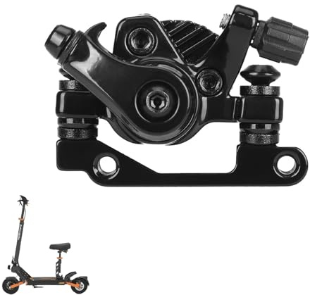 CERFFOOL Étrier de Frein à Disque pour Kugoo KuKirin G2 Pro/G2 Max Étrier de Frein Mécanique en Alliage d'Aluminium pour Scooterc électrique Accessoire (Base de Frein à Disque Arrière)