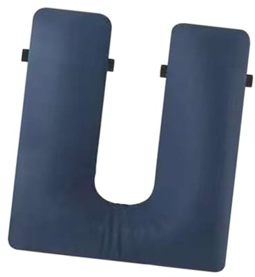 harayaa Cojín para Asiento de Inodoro, Cojín para Asiento de Inodoro de Noche, Acolchado, Suave, para Discapacitados, Grueso, Portátil, para El Hogar, con Cor, agujero en forma de U