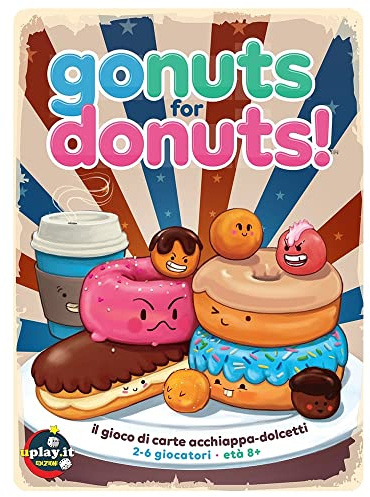 Uplay.it Edizioni - Go Nuts For Donuts, Gioco di Carte, Party Game