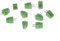 YoungerY (10pcs 2,54 mm Rastermaß Leiterplattenklemme - 2PIN