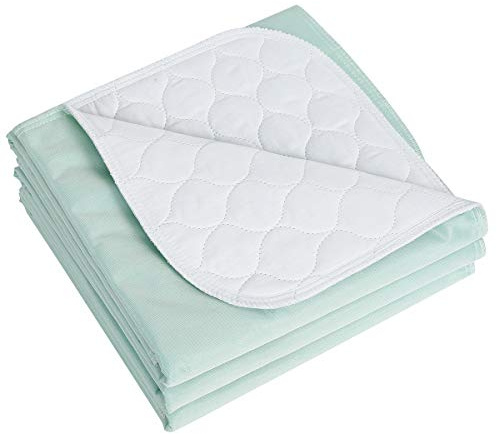 MBJERRY 3 pz Lenzuolo di Protezione per materassino per incontinenza da Letto - 61 * 86 cm Lenzuolo per bagnare Il Letto Lavabile Impermeabile Assorbente Sottopentola Divano Letto Matrimoniale Singolo