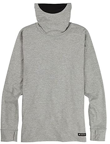 Burton MB MDWT Long Neck Gray Heather - M