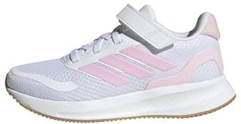 adidas Unisex Kids RUNFALCON 5 Shoes Kids, FTWR White/Clear Pink/Gum 3, 10.5 UK Child